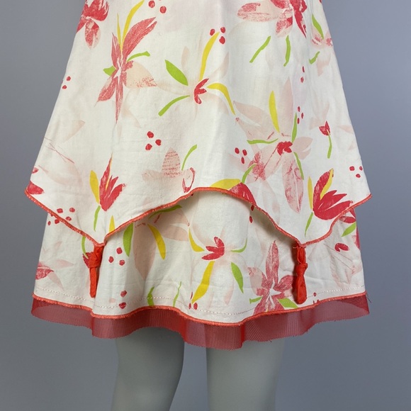 Peluche & Tartine Floral Layered Dress 24 Months - Picture 4 of 9